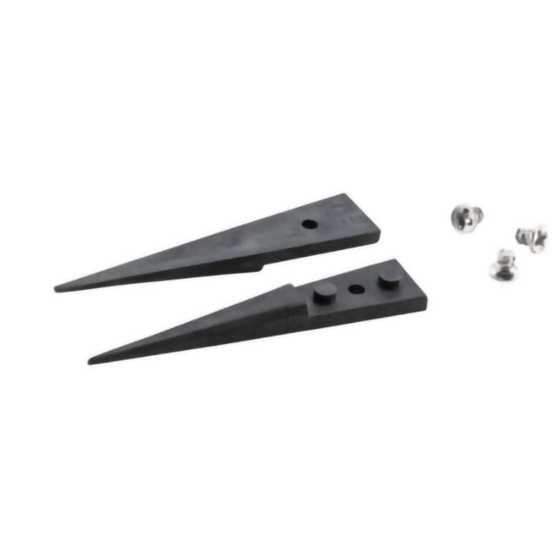 ESD Plastic Tips, Style 3, Carbon PEEK Tips for 3CPR.SA, Pointed, 1.6"